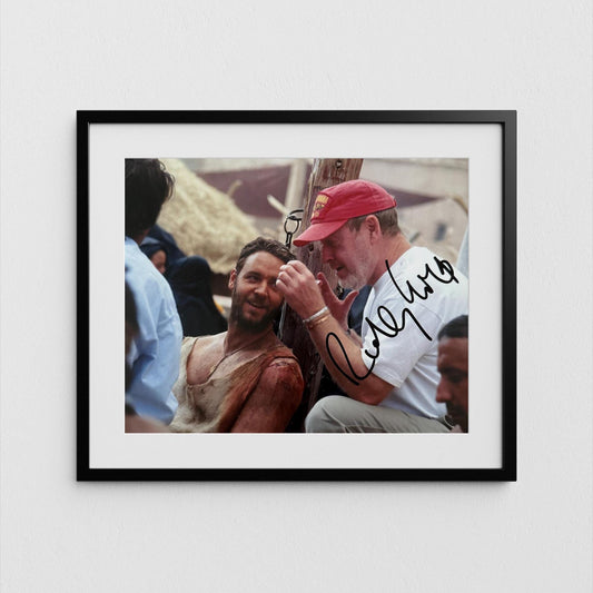 Ridley Scott Autograph Gladiator Signed Poster Authentic Director Signature with COA