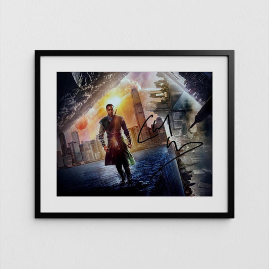 Chiwetel Ejiofor Autograph Doctor Strange Signed Poster Authentic Signature with COA