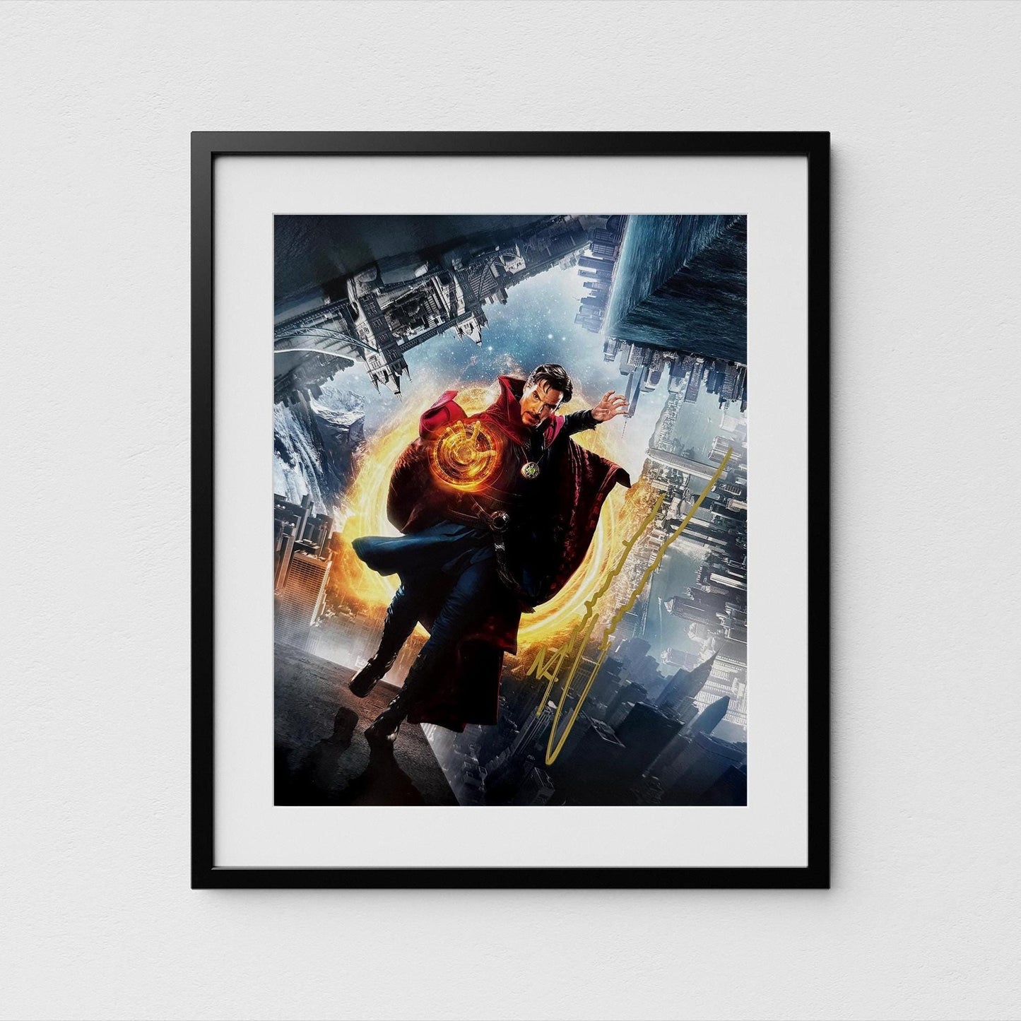 Benedict Cumberbatch Autograph Doctor Strange Signed Poster Authentic Signature with COA