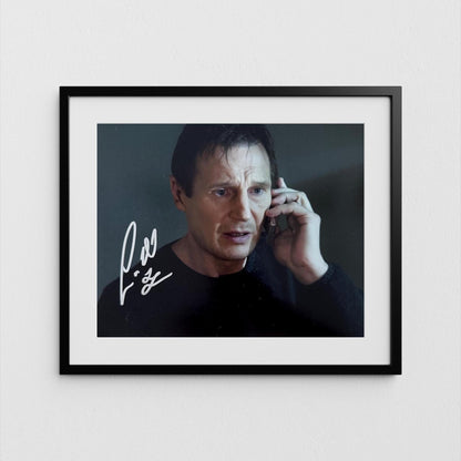 Liam Neeson Autograph Taken Signed Poster Authentic Signature COA