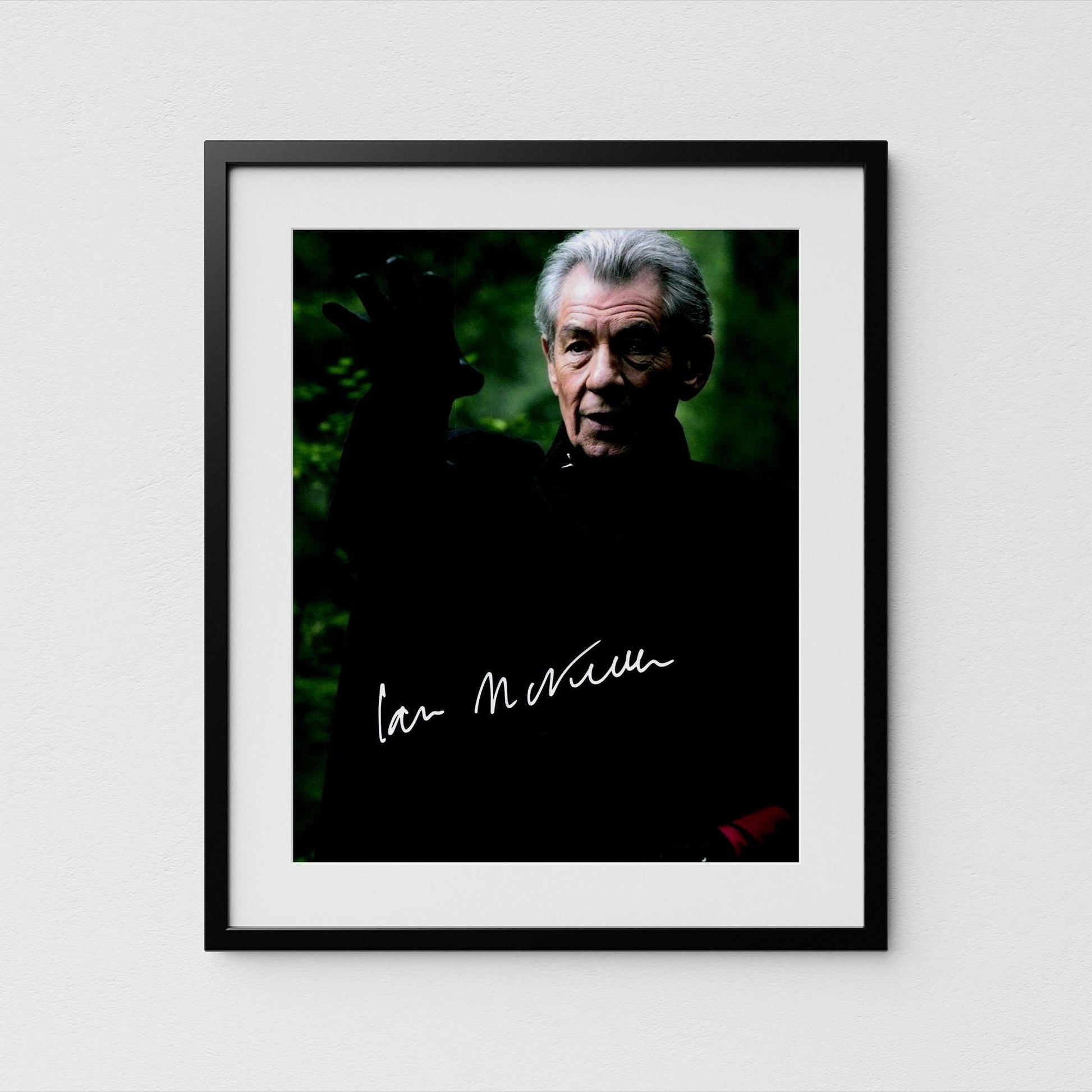 Ian McKellen Autograph X-Men Signed Poster Magneto Authentic Signature with COA