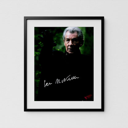 Ian McKellen Autograph X-Men Signed Poster Magneto Authentic Signature with COA