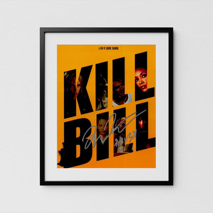 Quentin Tarantino Autograph Pulp Fiction Signed 8x10" Poster Authentic Director Signature with COA