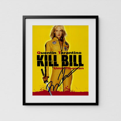 Quentin Tarantino Autograph Pulp Fiction Signed 8x10" Poster Authentic Director Signature with COA