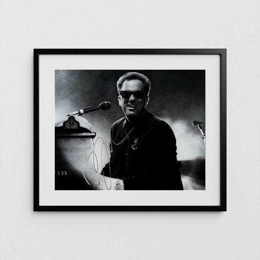 Billy Joel Autograph Signed Poster Piano Man Authentic Signature with COA
