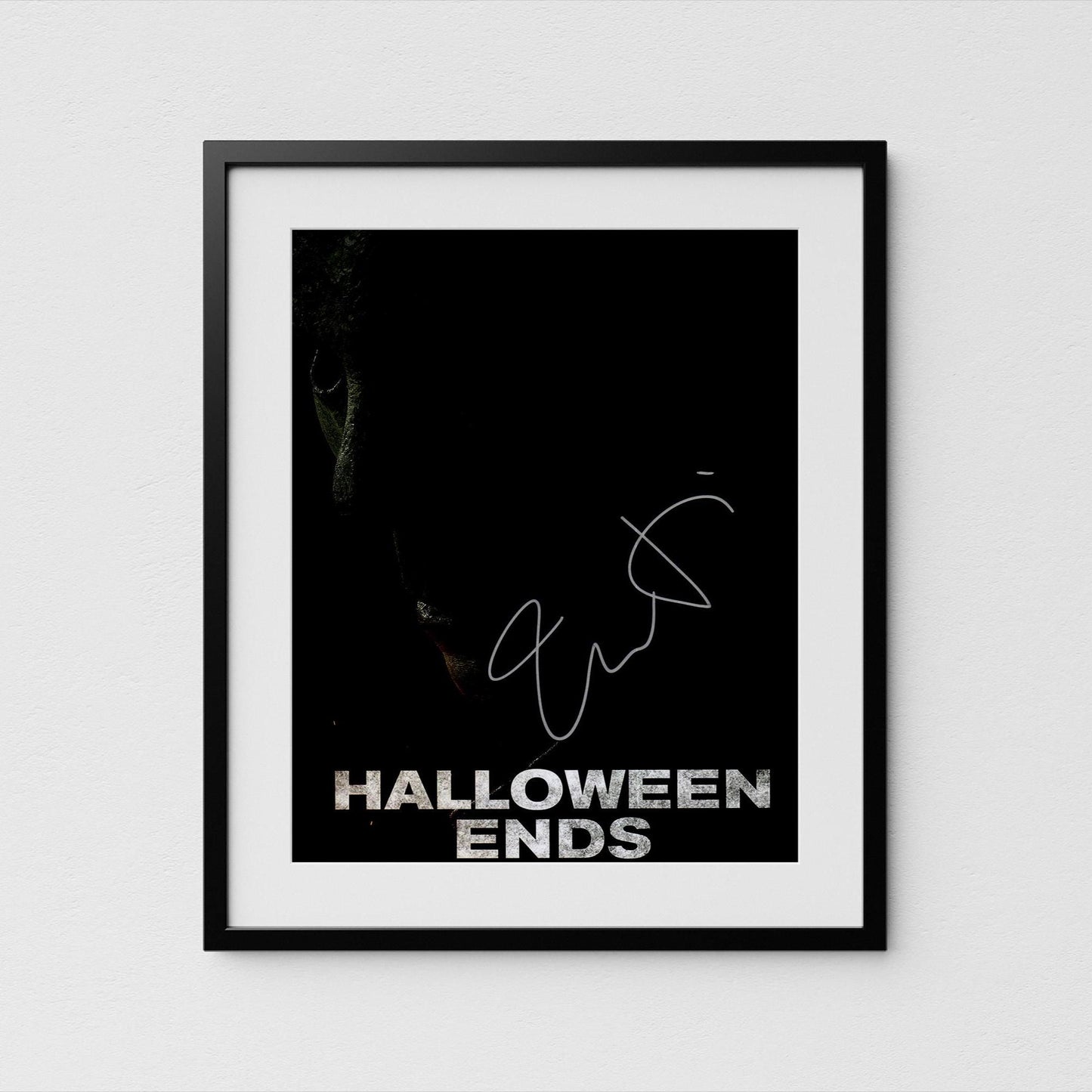 Jamie Lee Curtis Autograph Halloween Signed Poster Authentic Signature with COA