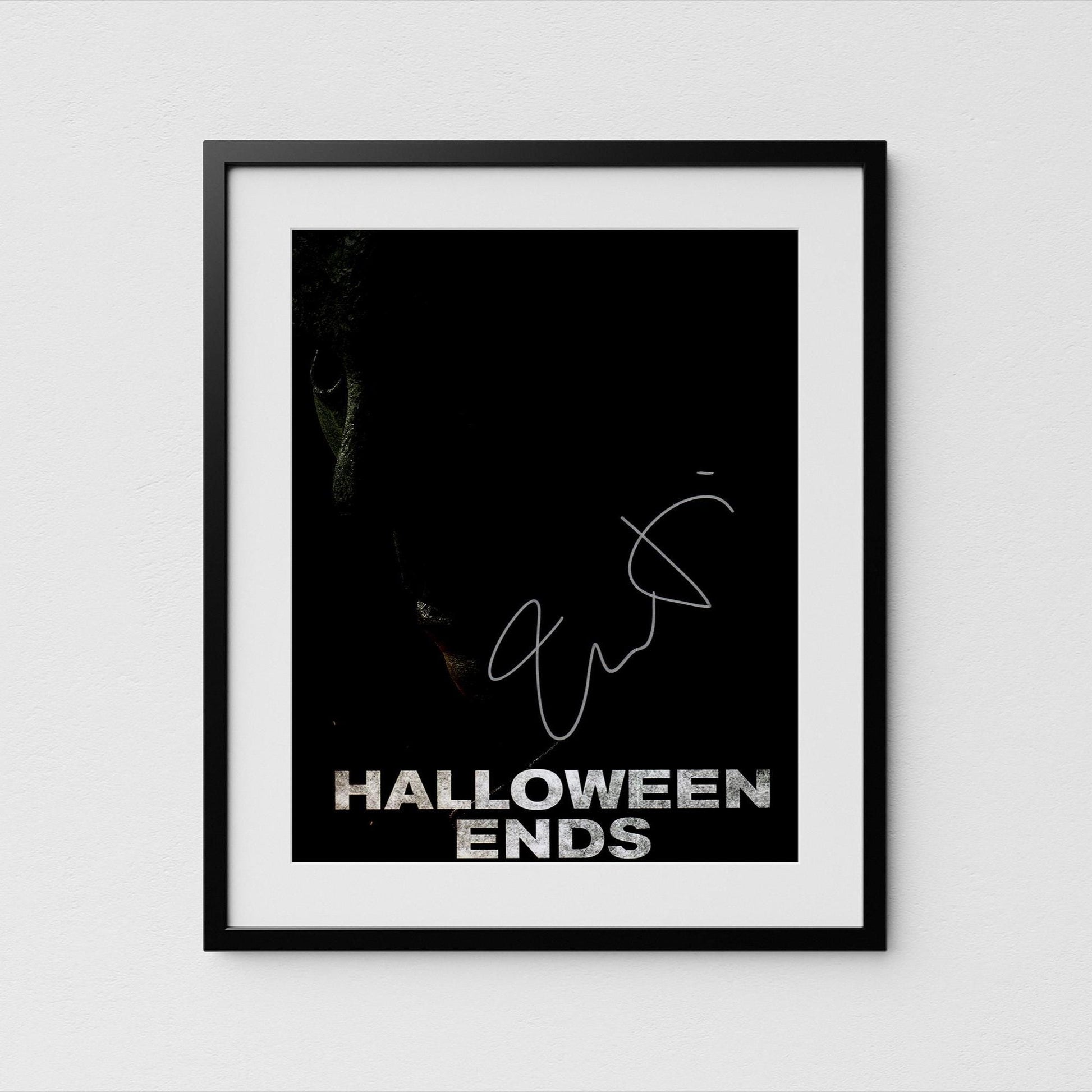 Jamie Lee Curtis Autograph Halloween Signed Poster Authentic Signature with COA