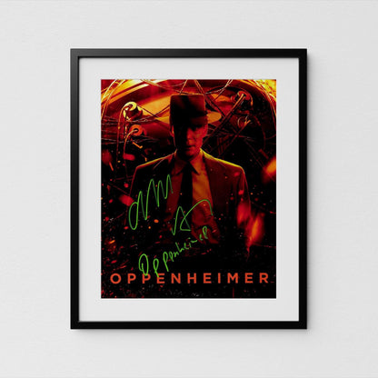 Cillian Murphy Autograph Oppenheimer Signed 8x10&quot; Poster Authentic Signature with COA