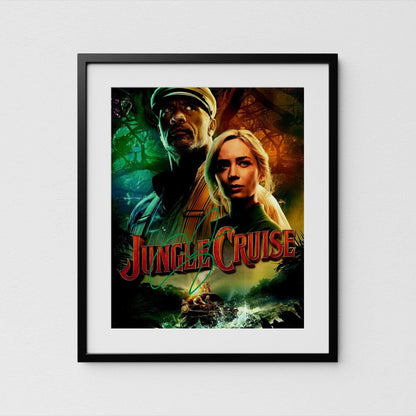 Emily Blunt Autograph Jungle Cruise Signed 8x10&quot; Poster Authentic Signature with COA