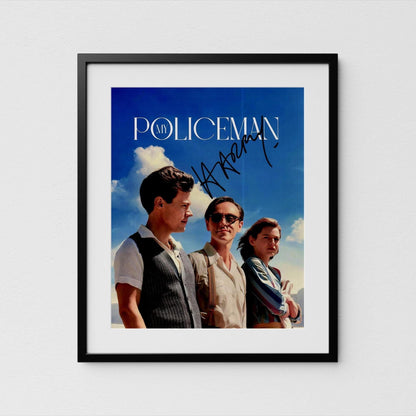 Harry Styles Autograph My Policeman Signed 8x10&quot; Poster Authentic Signature with COA