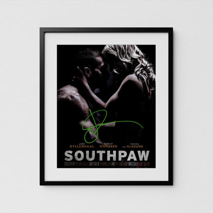 Jake Gyllenhaal Autograph Southpaw Signed 8x10&quot; Poster Authentic Signature with COA
