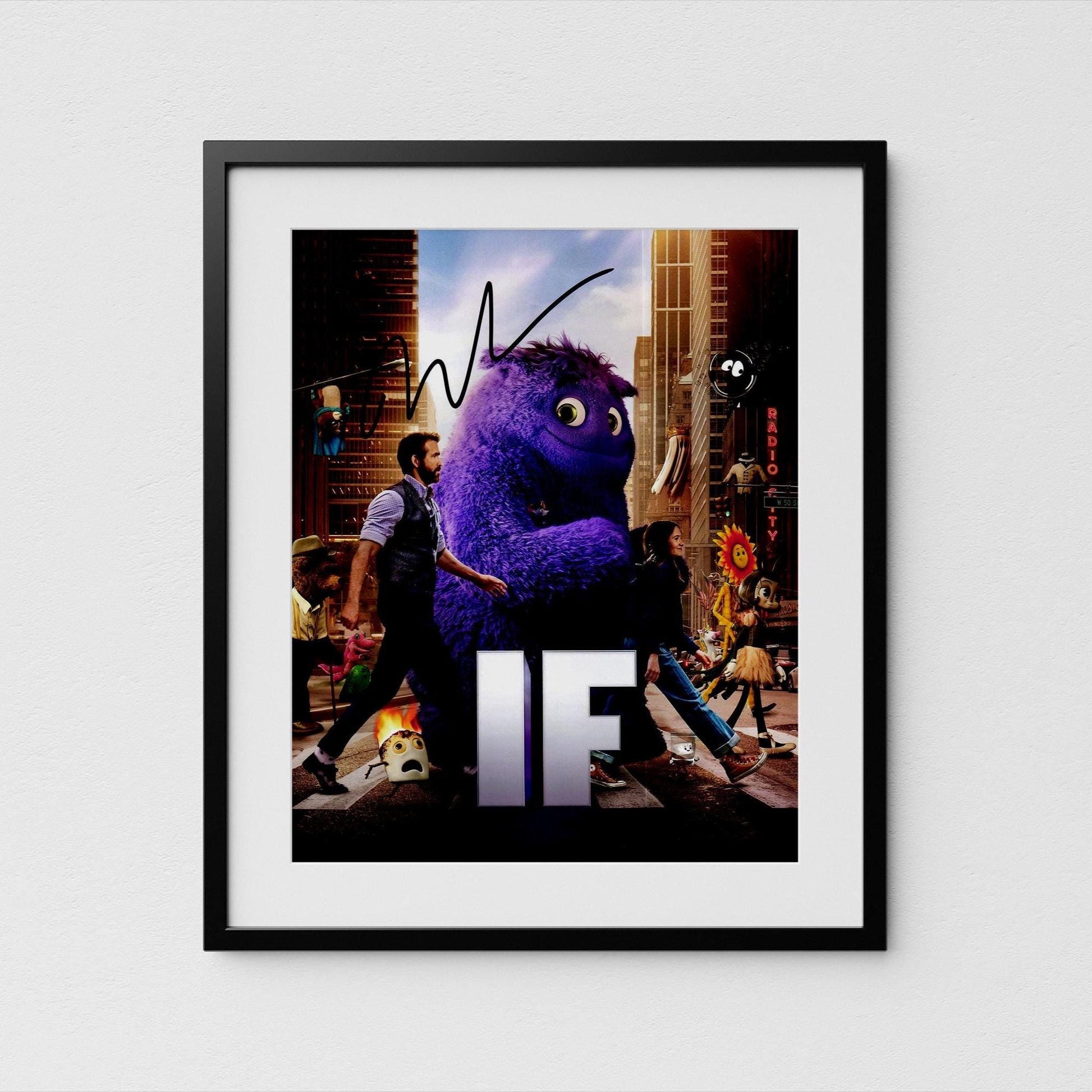 Ryan Reynolds Autograph IF Signed 8x10&quot; Poster Authentic Signature with COA