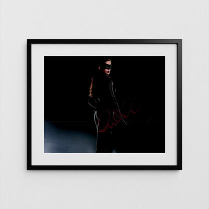 Anne Hathaway Autograph Catwoman Signed Poster Dark Knight Authentic Signature with COA