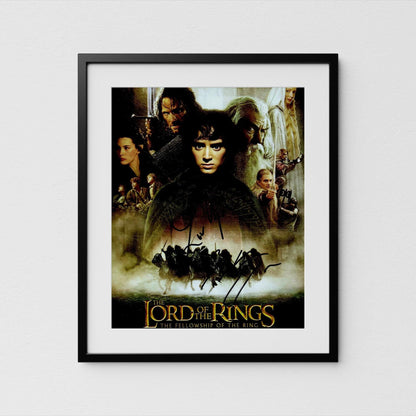 Liv Tyler + Viggo Mortensen Autograph Lord of the Rings Signed Poster Aragorn Arwen Authentic Signature with COA