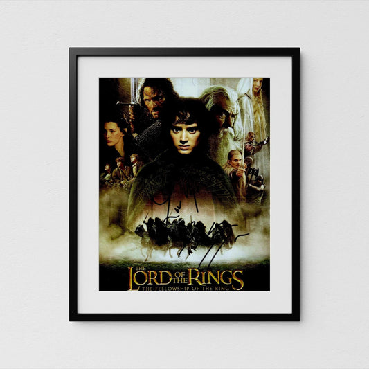 Liv Tyler + Viggo Mortensen Autograph Lord of the Rings Signed Poster Aragorn Arwen Authentic Signature with COA