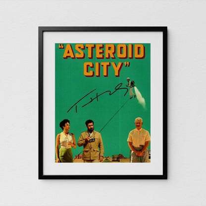 Tom Hanks Autograph Astroid City Signed 8x10&quot; Poster Authentic Signature with COA