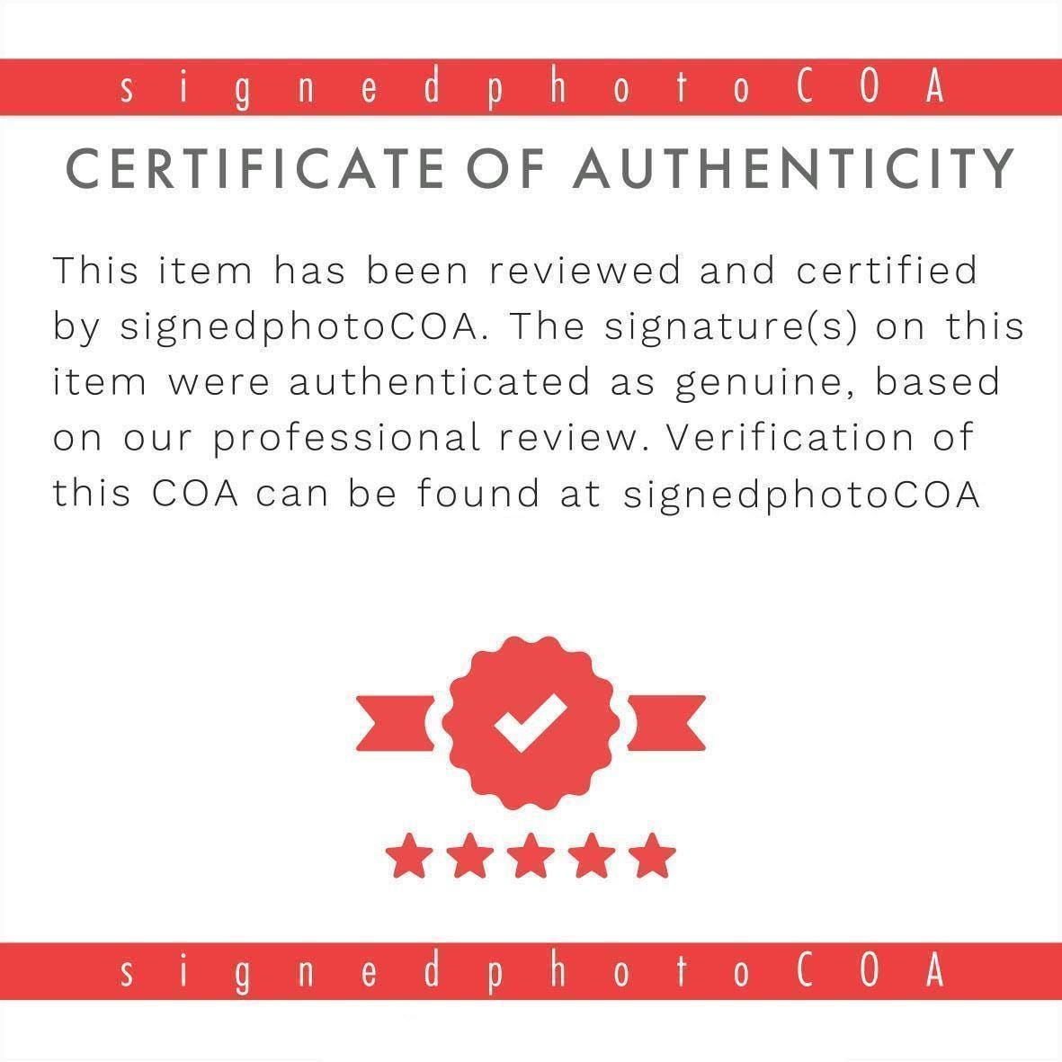 Zac Efron Autograph Iron Claw Signed 8x10" Poster Authentic Signature with COA