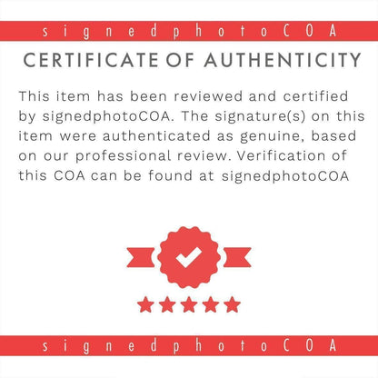 Will Smith Autograph Bad Boys Signed 8x10" Poster Authentic Signature with COA