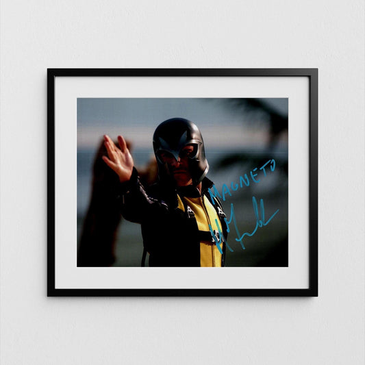 Michael Fassbender Autograph X-Men Signed 8x10" Poster Magneto Authentic Signature with COA