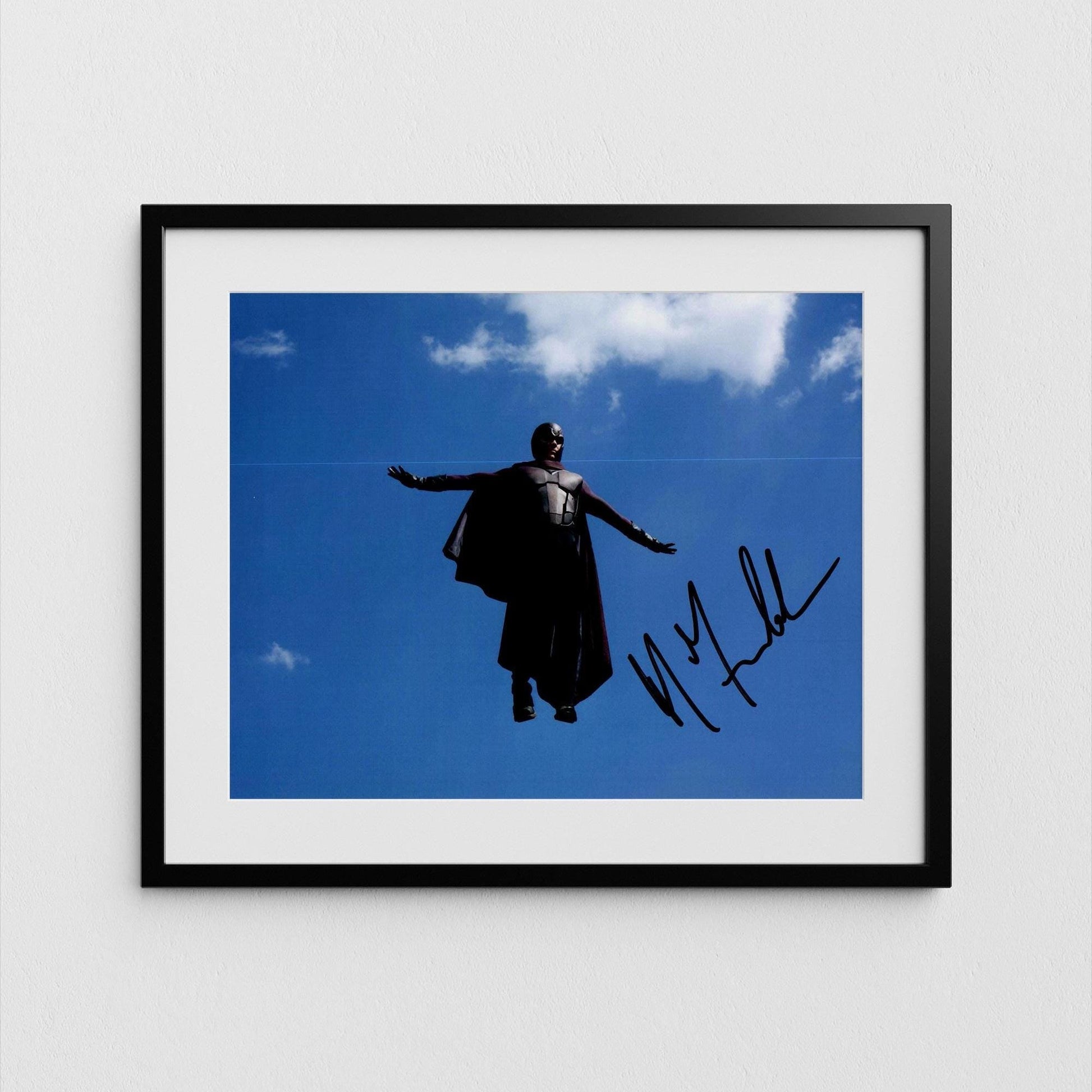 Michael Fassbender Autograph X-Men Signed 8x10" Poster Magneto Authentic Signature with COA