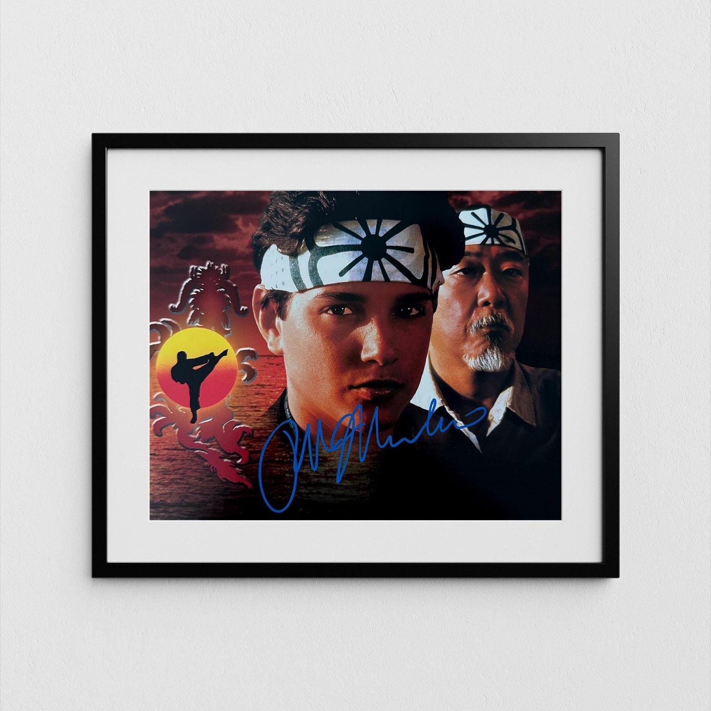 Ralph Macchio Autograph Signed 8x10" Photo Karate Kid Signature with COA
