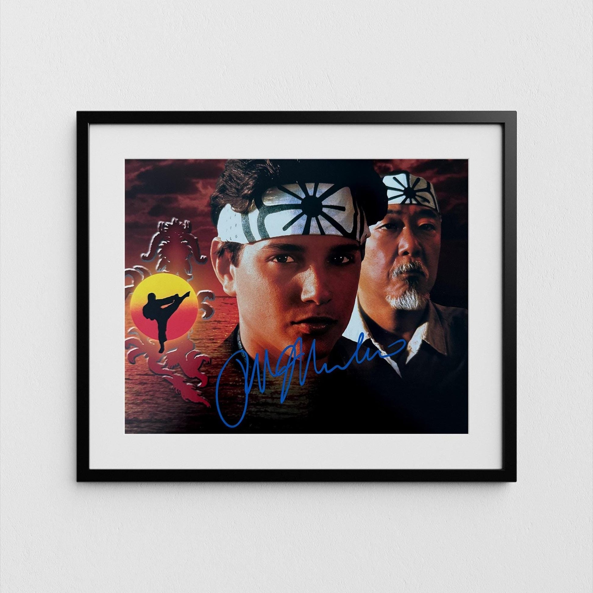 Ralph Macchio Autograph Signed 8x10" Photo Karate Kid Signature with COA