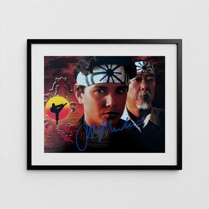 Ralph Macchio Autograph Signed 8x10" Photo Karate Kid Signature with COA