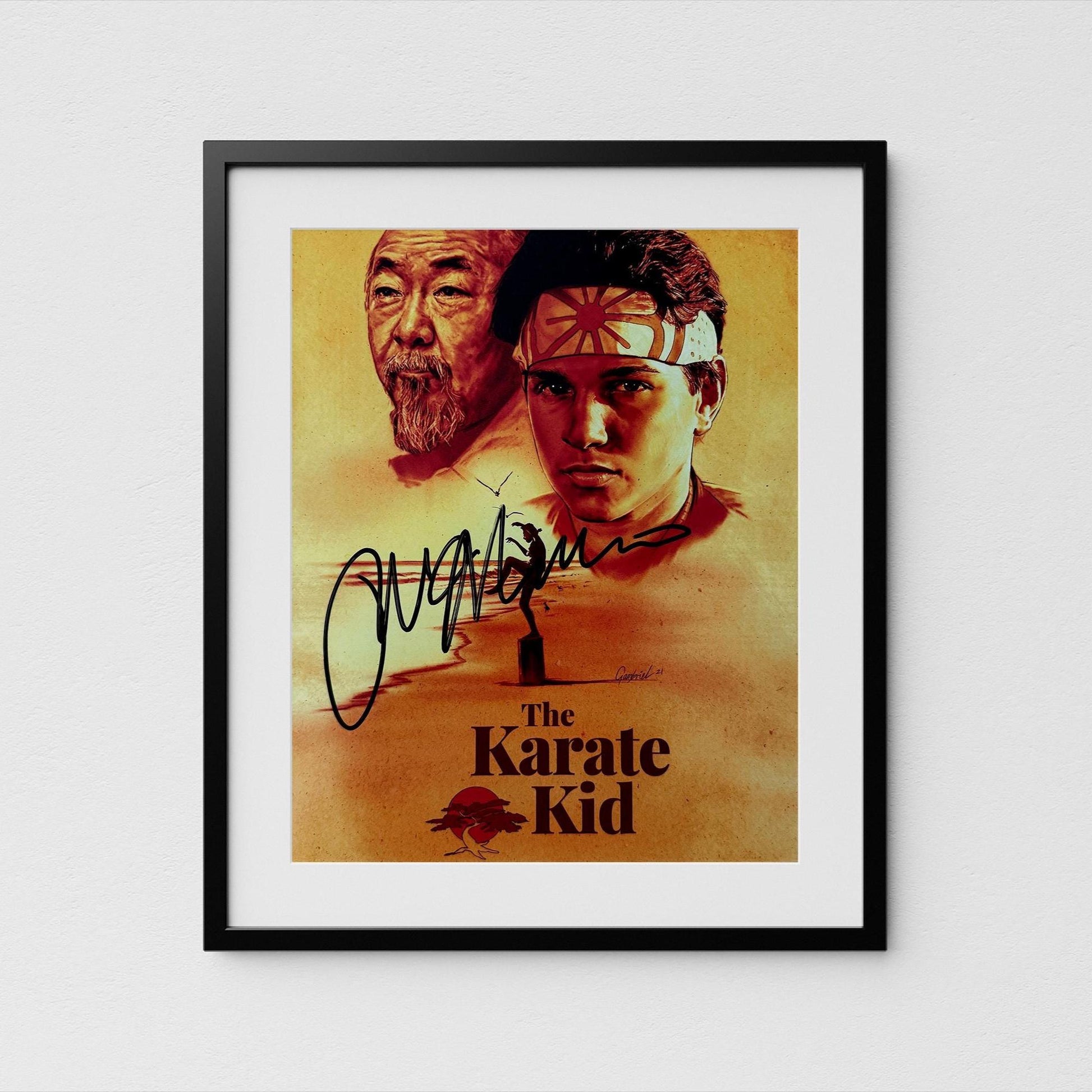 Ralph Macchio Autograph Signed 8x10" Photo Karate Kid Signature with COA