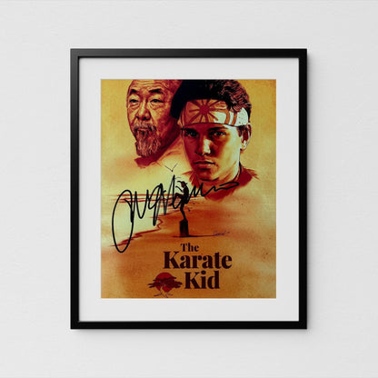 Ralph Macchio Autograph Signed 8x10" Photo Karate Kid Signature with COA
