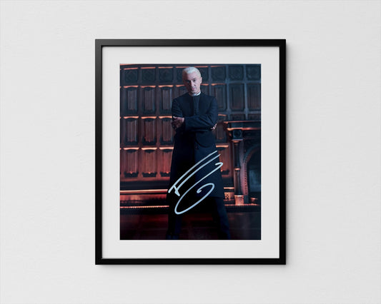 Tom Felton Autograph Harry Potter Signed Poster Authentic Draco Signature with COA