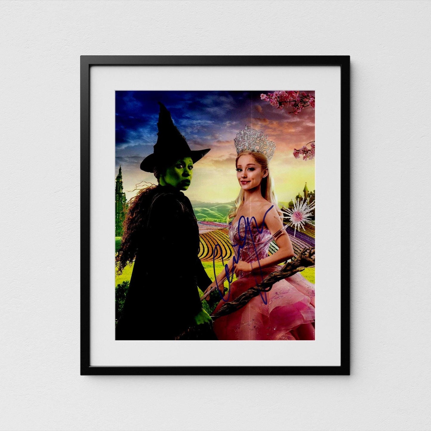 Ariana Grande Autograph Wicked Signed 8x10&quot; Poster Authentic Signature with COA