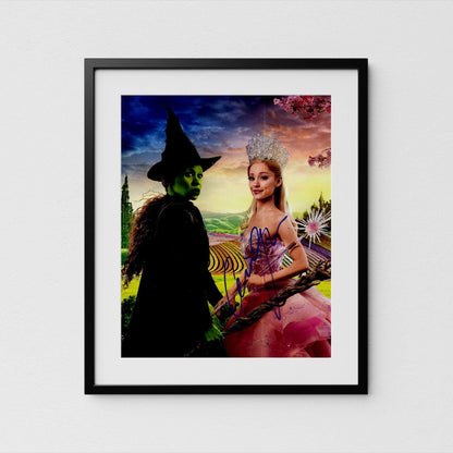 Ariana Grande Autograph Wicked Signed 8x10&quot; Poster Authentic Signature with COA