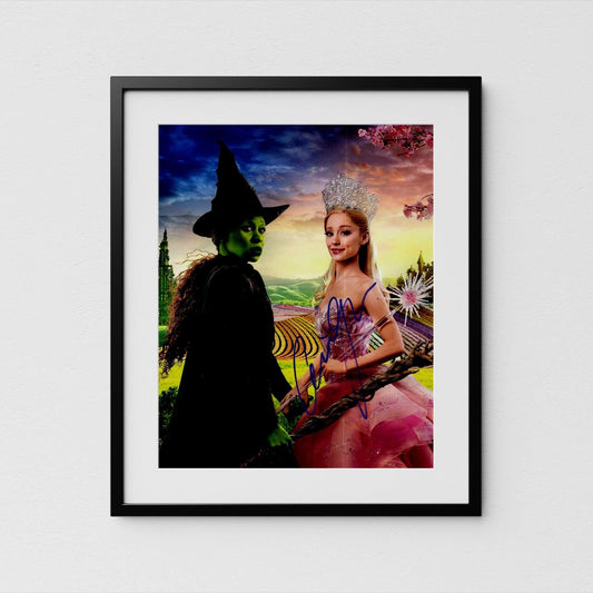 Ariana Grande Autograph Wicked Signed 8x10&quot; Poster Authentic Signature with COA