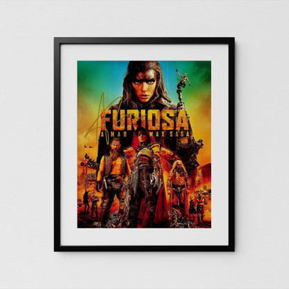 Anya Taylor-Joy Autograph Furiosa: Mad Max Signed 8x10&quot; Poster Authentic Signature with COA