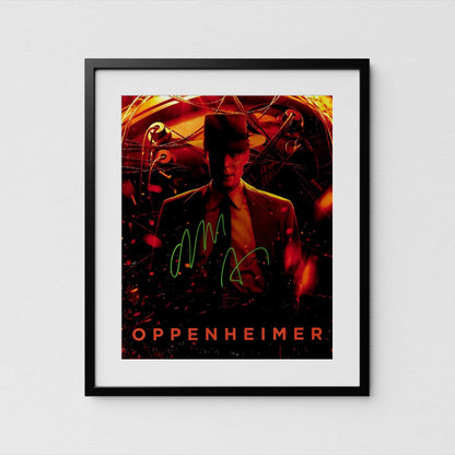 Cillian Murphy Autograph Oppenheimer Signed 8x10&quot; Poster Authentic Signature with COA