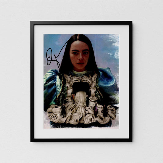 Emma Stone Autograph Poor Things Signed 8x10&quot; Poster Authentic Signature with COA