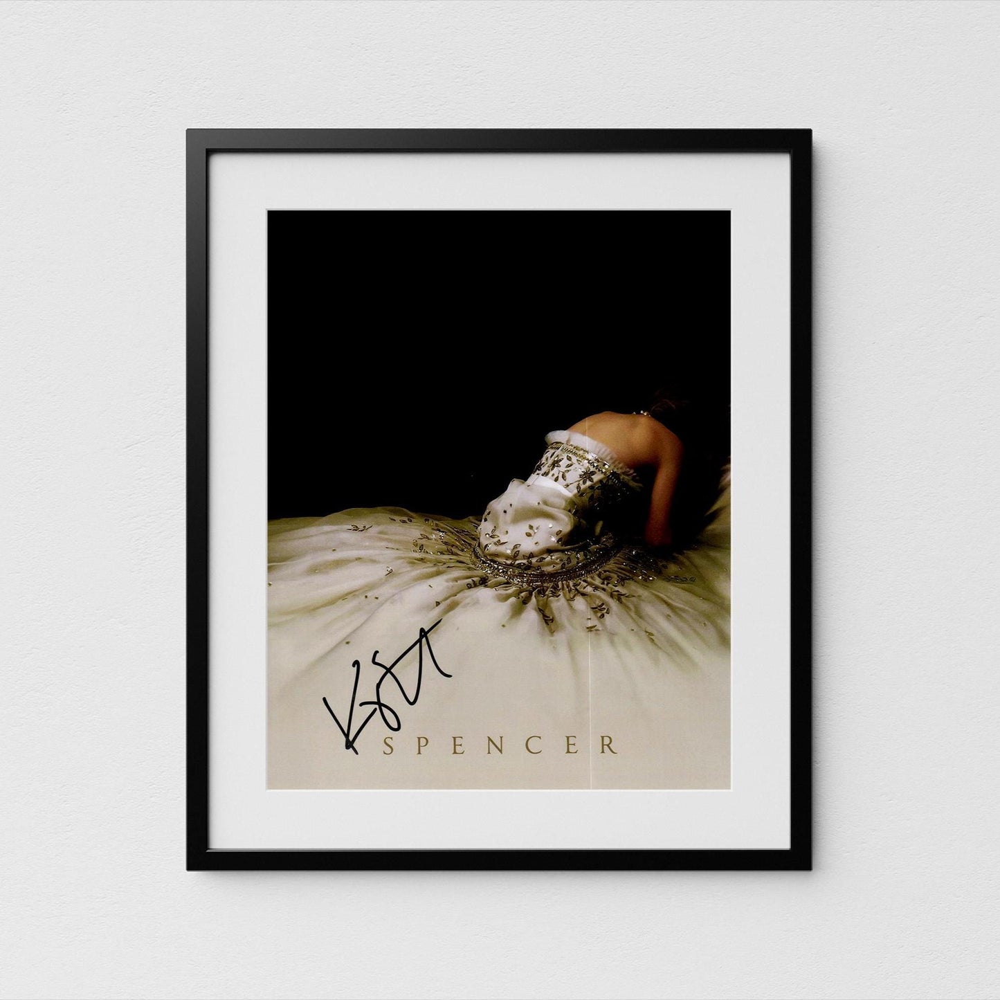 Kristen Stewart Autograph Spencer Signed 8x10&quot; Poster Authentic Signature with COA