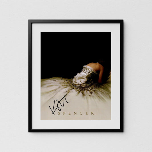 Kristen Stewart Autograph Spencer Signed 8x10&quot; Poster Authentic Signature with COA
