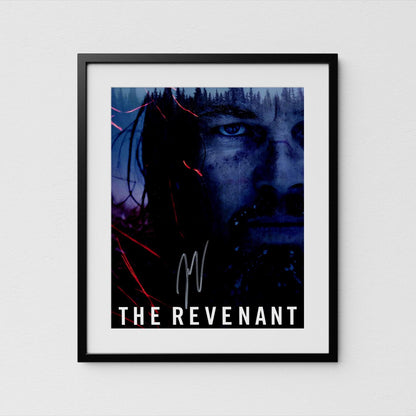 Leonardo DiCaprio Autograph The Revenant Signed 8x10&quot; Poster Authentic Signature with COA