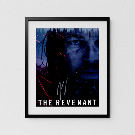 Leonardo DiCaprio Autograph The Revenant Signed 8x10&quot; Poster Authentic Signature with COA