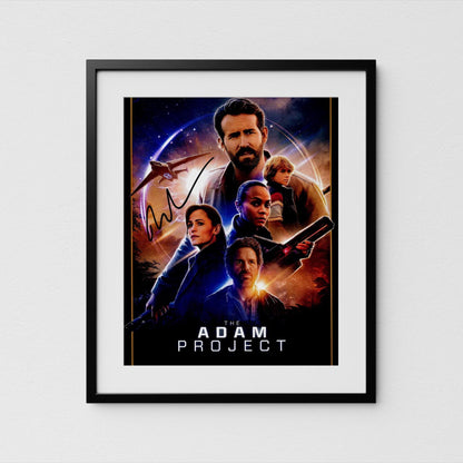 Ryan Reynolds Autograph The Adam Project Signed 8x10&quot; Poster Authentic Signature with COA