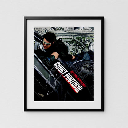 Tom Cruise Autograph Mission Impossible Signed 8x10&quot; Poster Authentic Signature with COA