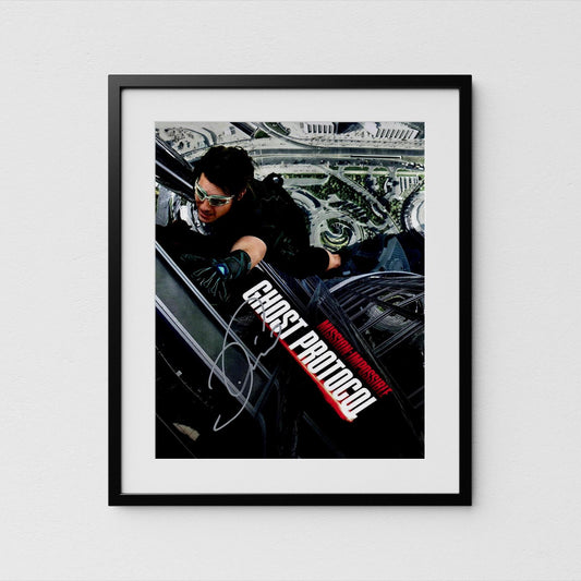 Tom Cruise Autograph Mission Impossible Signed 8x10&quot; Poster Authentic Signature with COA