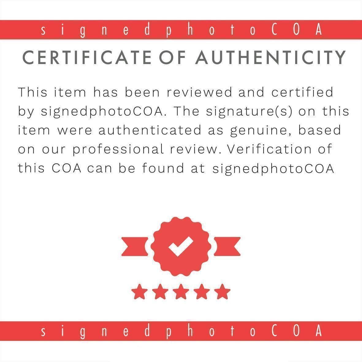 Simon Pegg Autograph Shaun of the Dead Signed 8x10" Poster Authentic Signature with COA