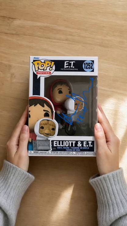Henry Thomas Funko POP Signed E.T. Autograph Elliot COA